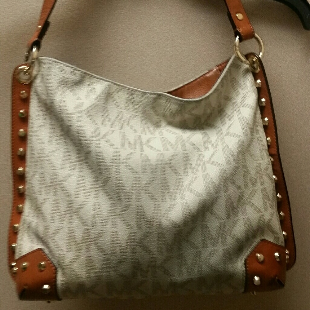 Michael Kors studded shoulder bag